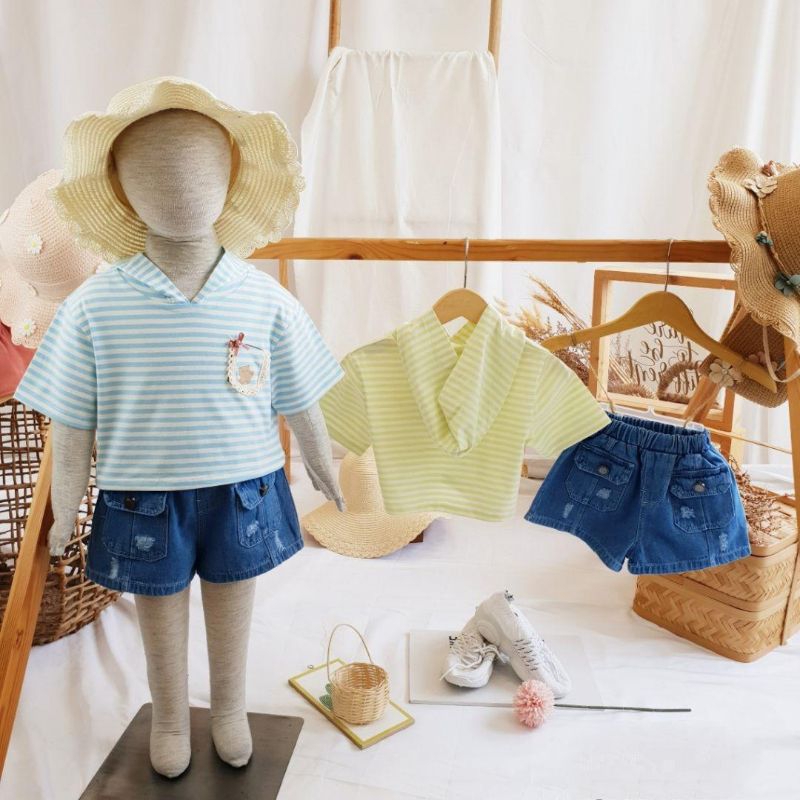 GI - DAE - SETELAN HOODIE ANAK CEWEK IMPORT