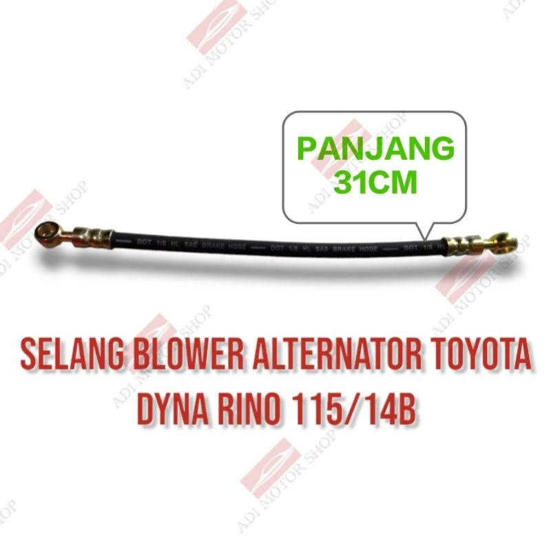 selang blower alternator toyota dyna rino 115/14B