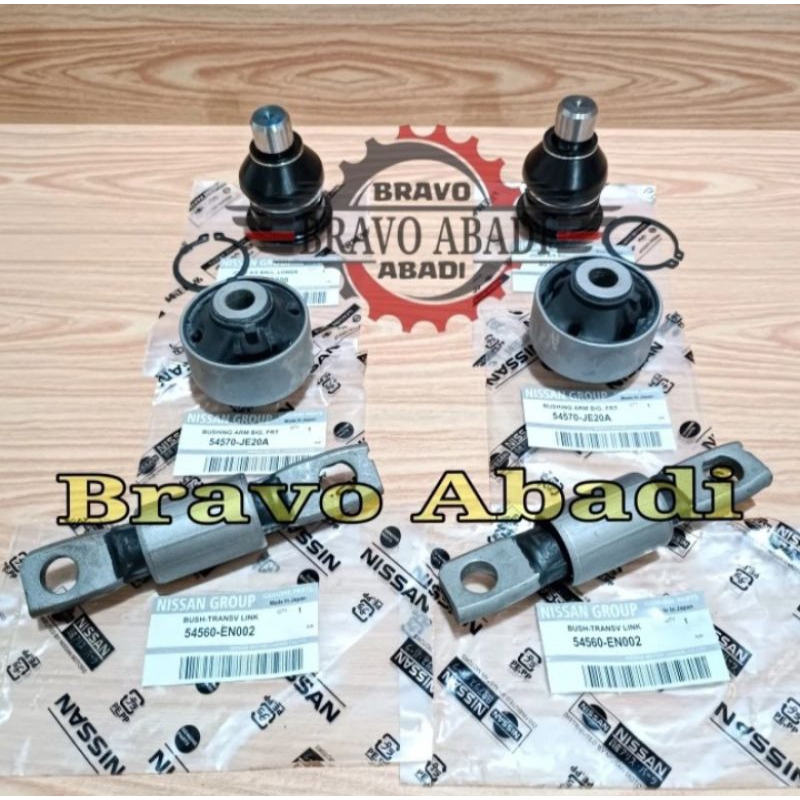 Bushing Arm Besar + Kecil + Ball Joint Xtrail T31 Xtrail T32