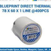 

Direct Thermal Sticker Label Blueprint 78x60x1 line Isi 400