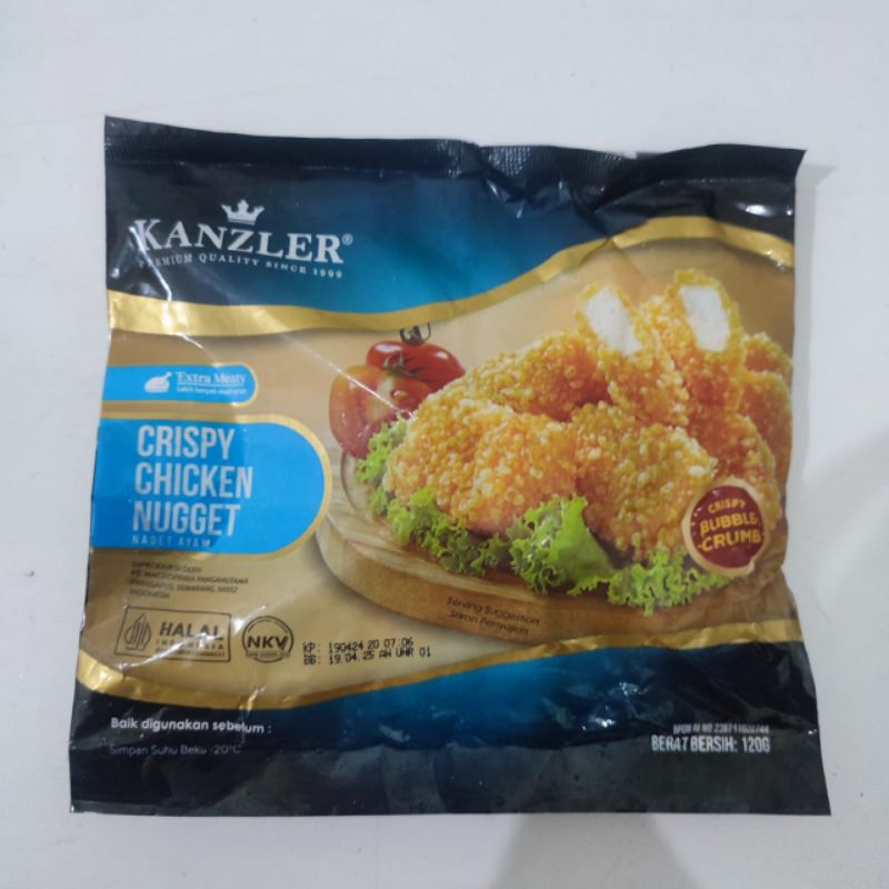 

Kanzler Crispy Chicken Nugget 120gr