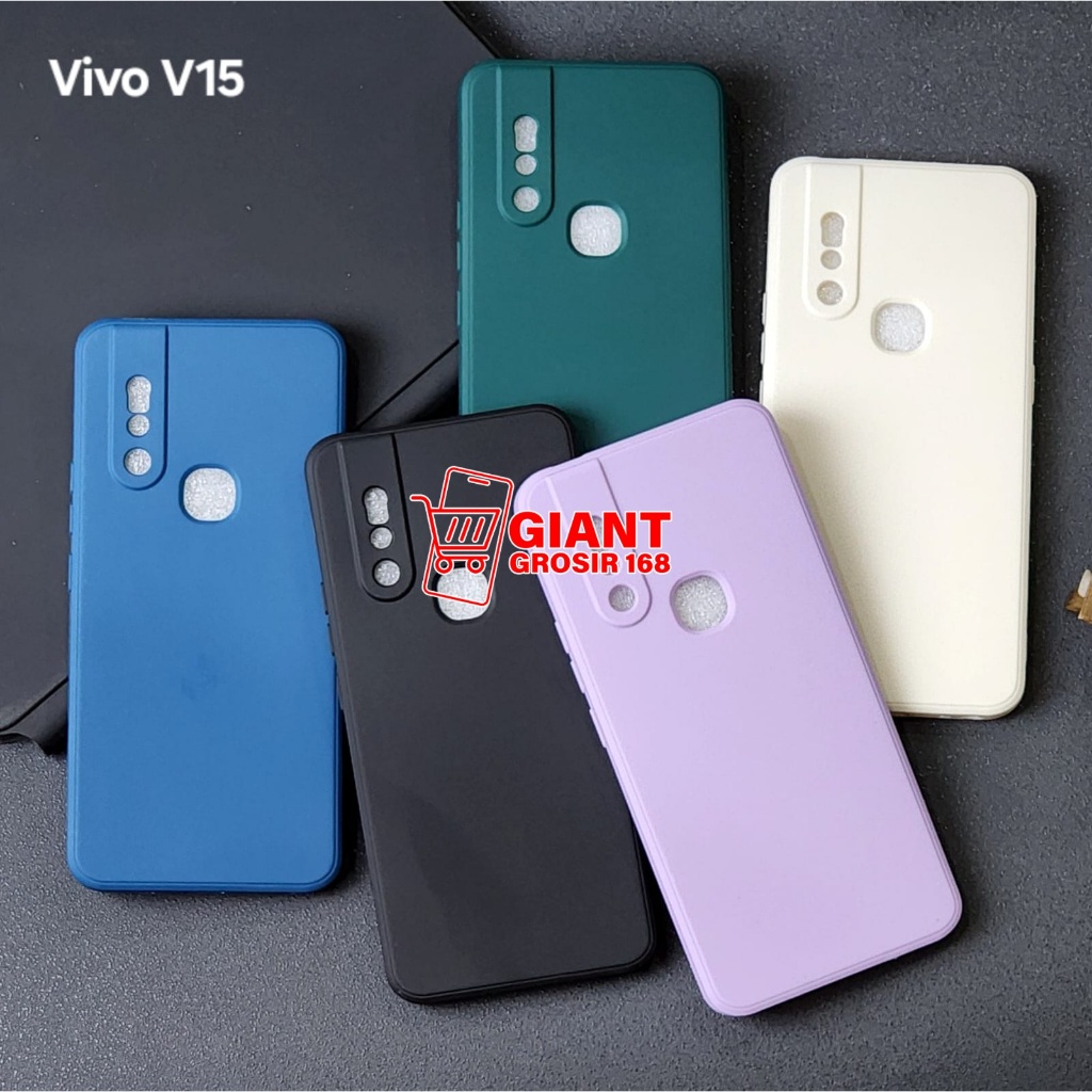 VIVO V15 VIVO V15 PRO CASE MACARON SQUARE LIQUID CASE VIVO V15 VIVO V15 PRO