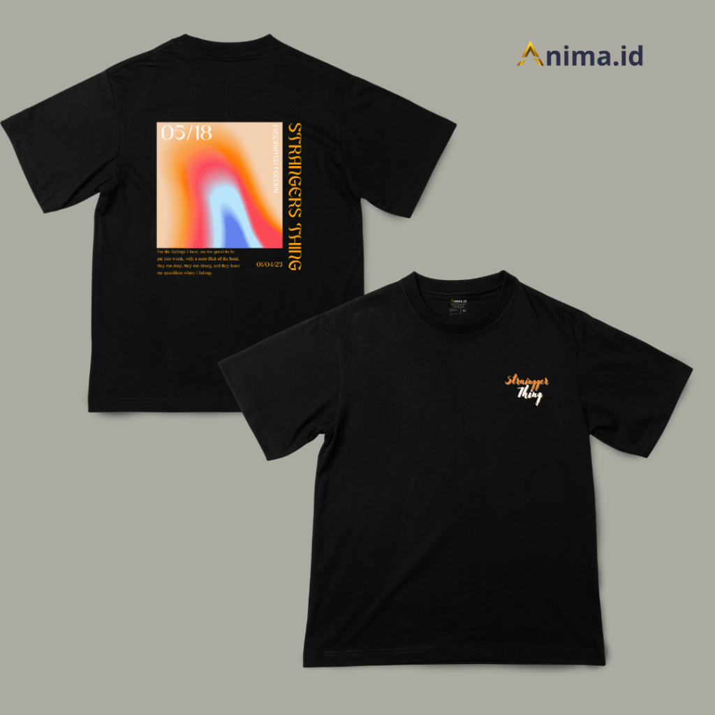 Kaos Brand Lokal | Oversize Premium | Straingger Thing