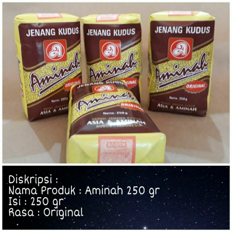 JENANG KUDUS AMINAH 250 GRAM