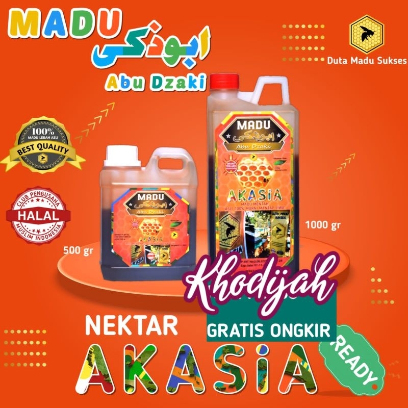 

madu asli akasia abu dzaki
