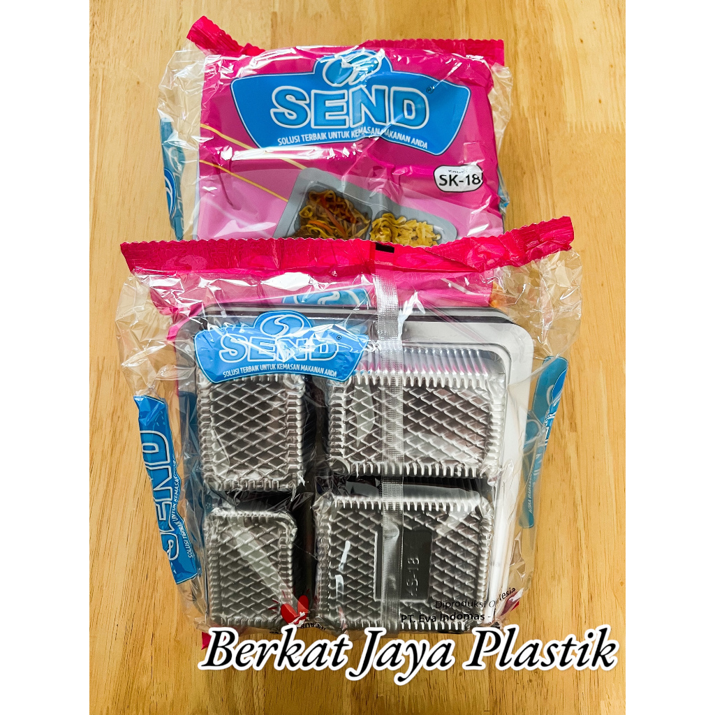 Mika Dus Nasi Kotak Ukuran 18x18