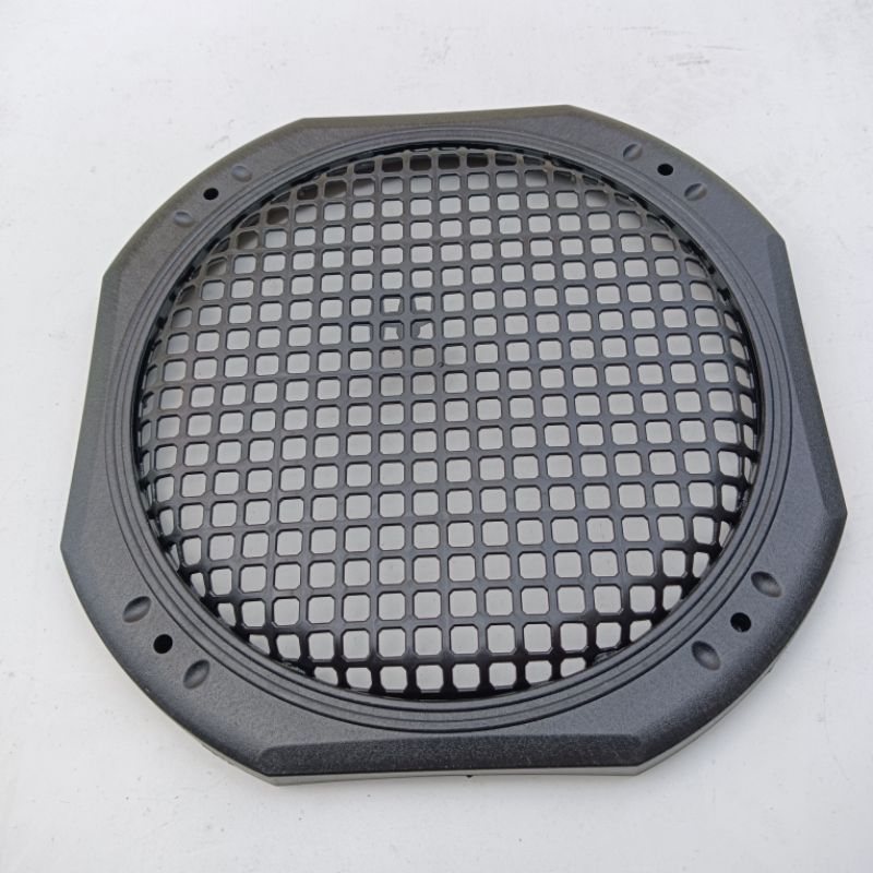 Gril Speaker 12 in Pigura Motif Kotak Tutup Salon