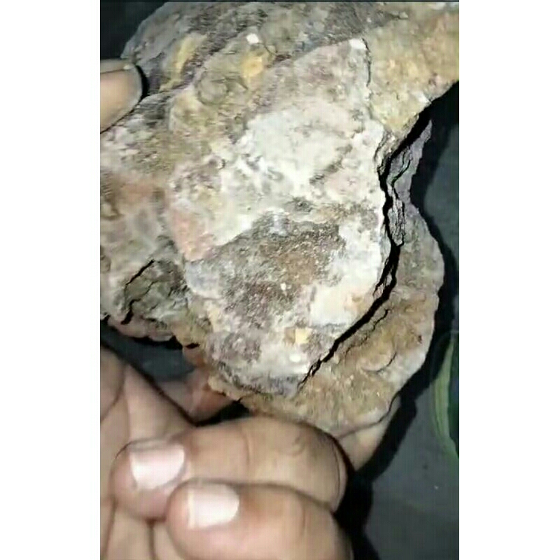 NATROLITE PINK ROSE BATU ASLI