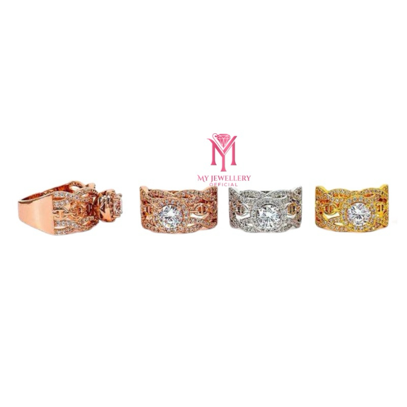 My Jewellery - Cincin Crystal Zirconia Premium Jewellery