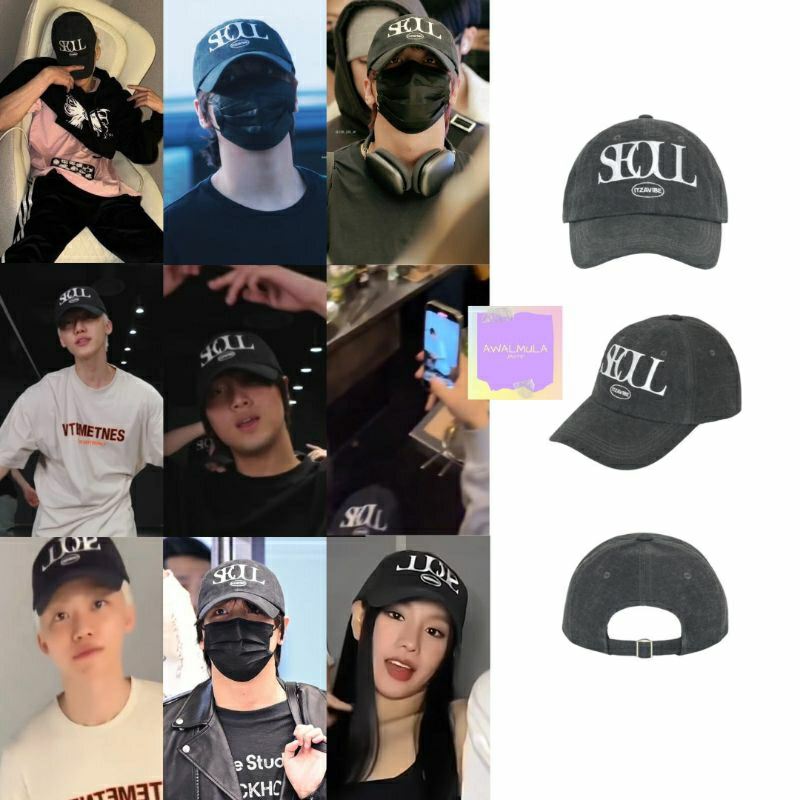 (PO) OFFICIAL SALE ITZAVIBE City of Cats Ball Cap worn by NCT Jaemin Haechan Taeil KISSOFLINE Natty
