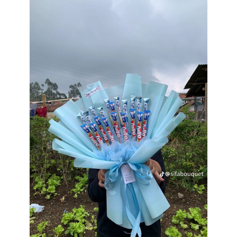 

Buket snack/buket wisuda/buket murah/buket jajan