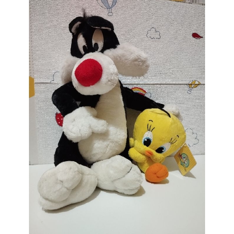 Boneka Karakter Sylvester Tweety Original Looney Tunes