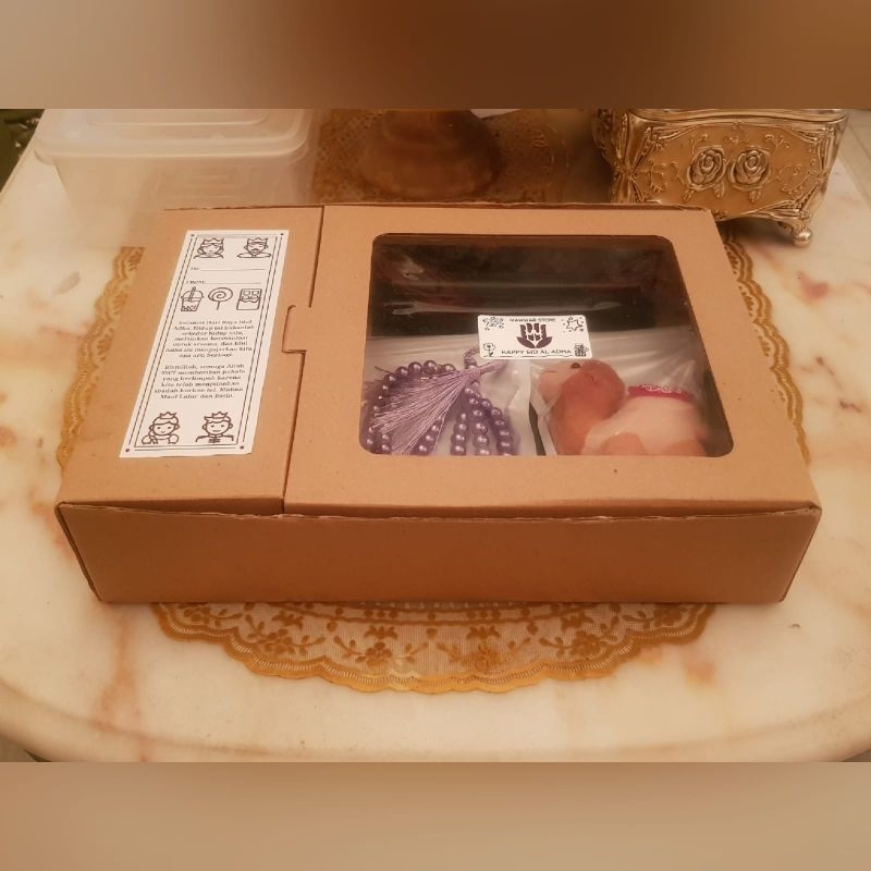 

Paket 2 - Hampers Qurban Idul Adha Tasbih Unta