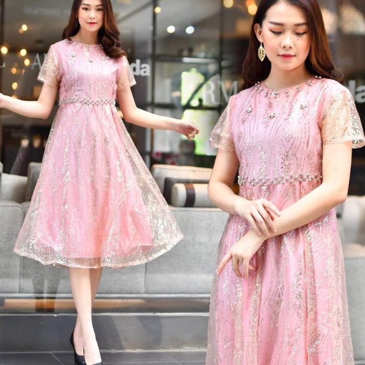 ORIGINAL PROMO DRESS NATAL TERLARIS  DRESS PESTA  DRESS WANITA KEKINIAN 221  DRESS KOREA  DRESS GERE