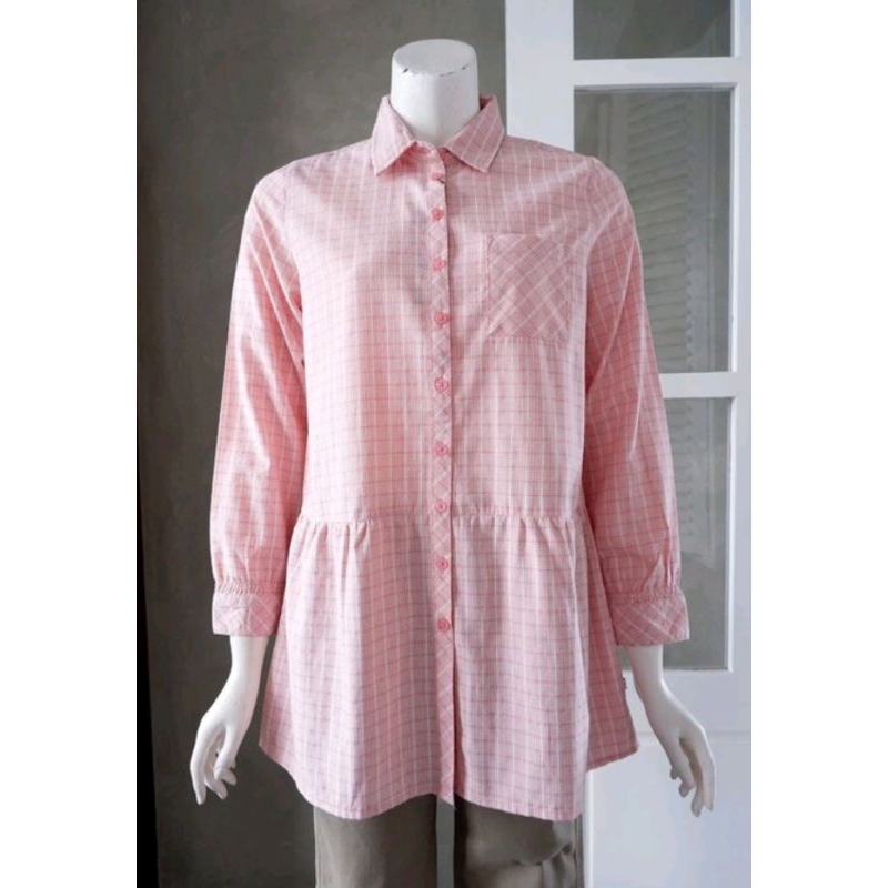 Blouse Triset/ Kemeja Blouse Triset/ Triset L/ Triset Blouse L