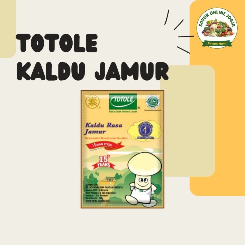 

Totole kaldu jamur - PAWON MAMI