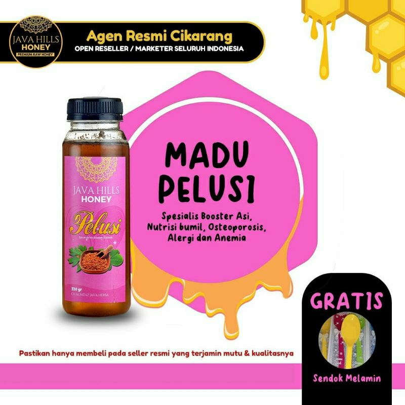 

Java Hills Honey Madu Pelusi Herbal Murni Premium Asli