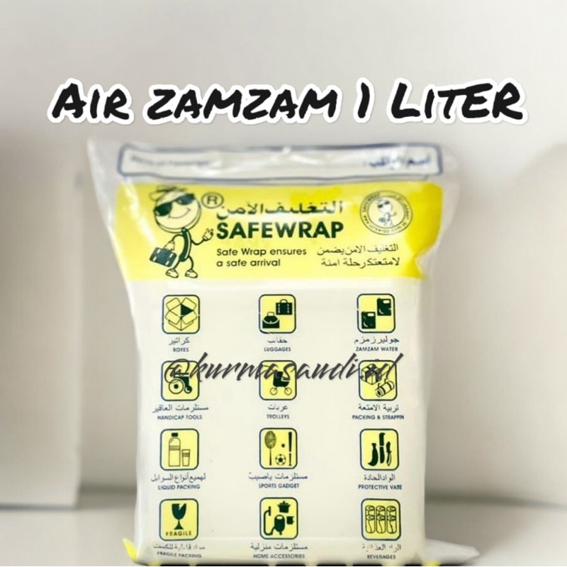 

Air Zamam Kemasan 1 Liter Bergaransi