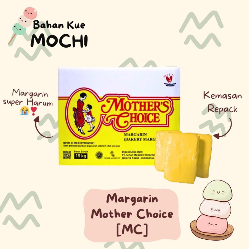 

Mothers Choice Margarine 500gr / Mentega Margarin MC 500gr