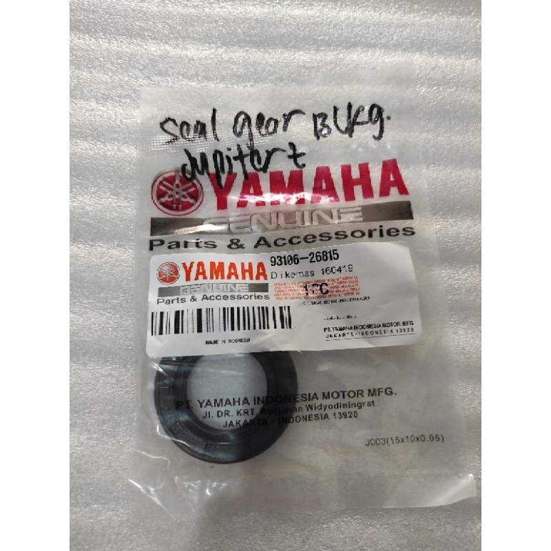 oil seal sil gear belakang yamaha- 93106-26815- jupiter z