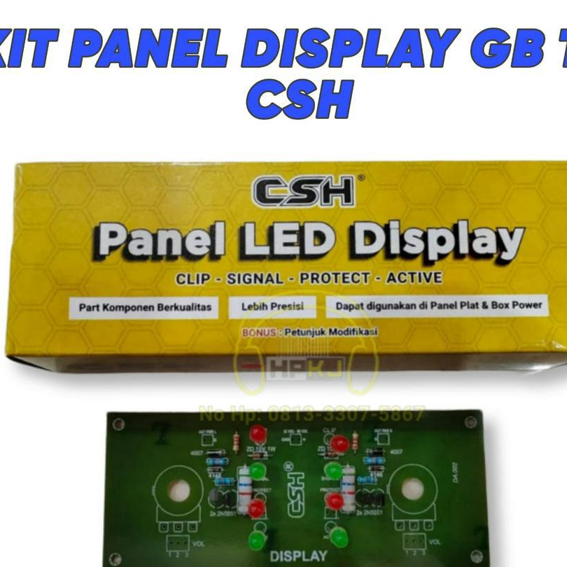 KIT PANEL DISPLAY GB TD CSH kit panel depan power GB TD CSH