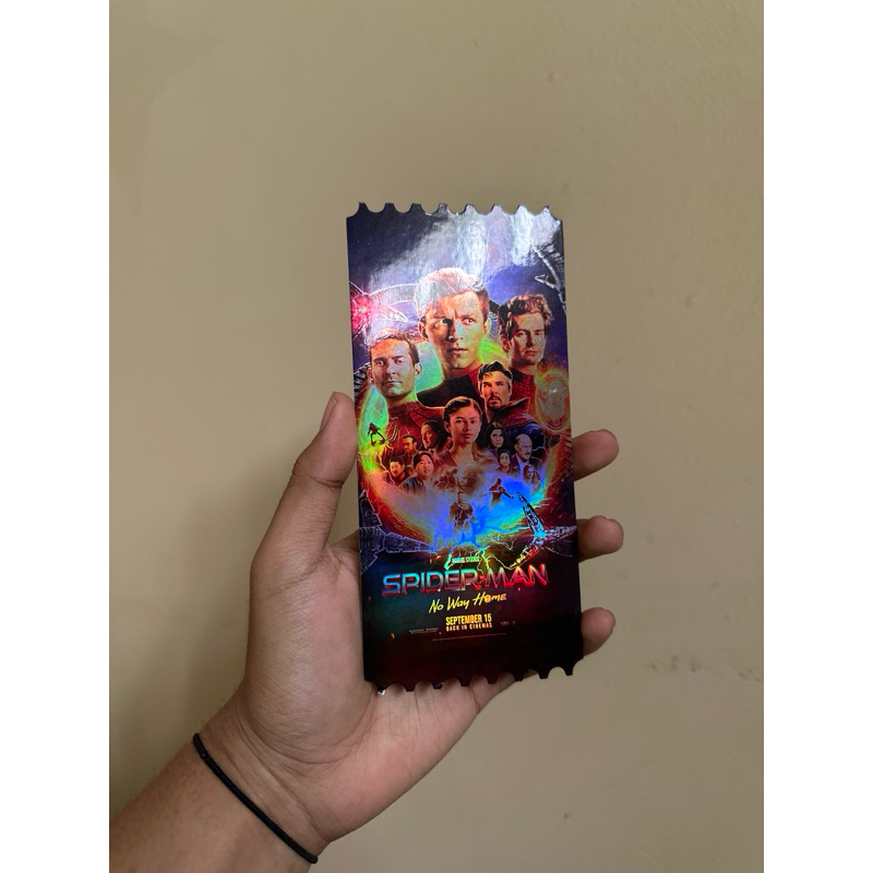 collectible ticket sf cinema spiderman no way home