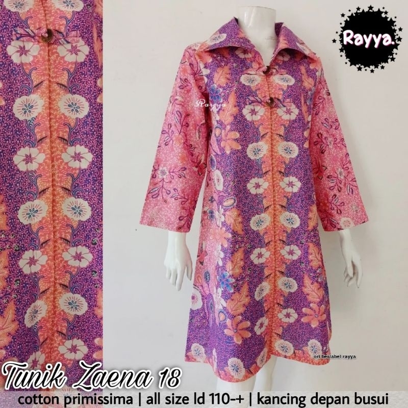 Tunik batik zaena 18 ori by rayya