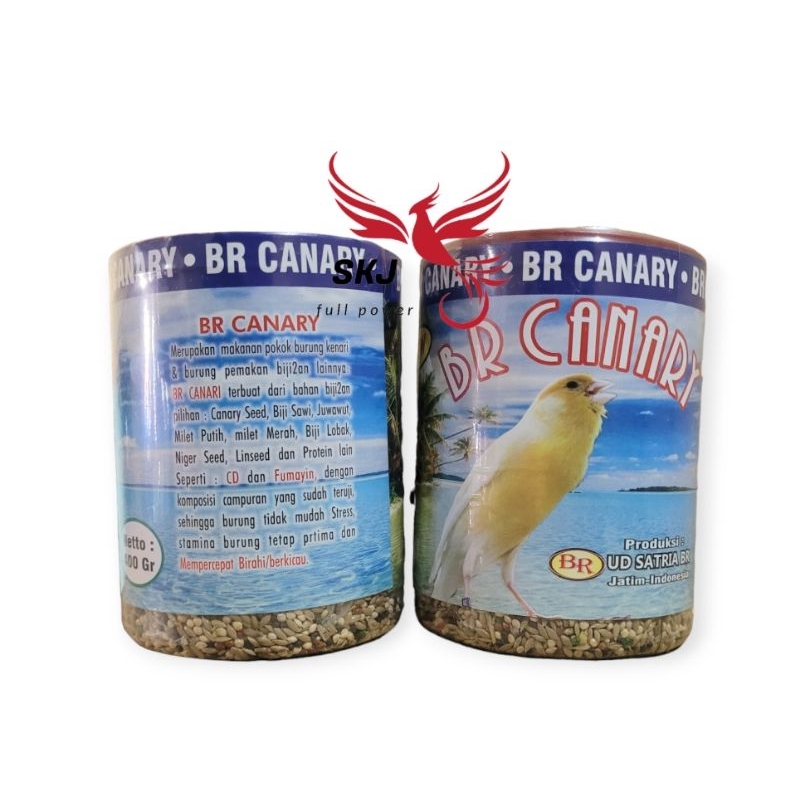 BR CANARY PAKAN BURUNG KENARI SATRIA BR