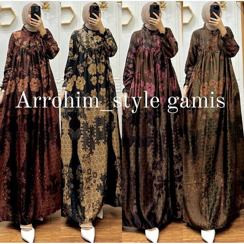 gamis silky modern gamis silky premium|gamis ready jumbo busui