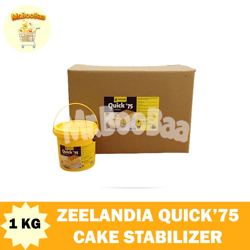 

Zeelandia Quick 75 1 Kg/ Penstabil Kue / Emulsifier SP/Cake Emulsifier 1 kg Pelembut