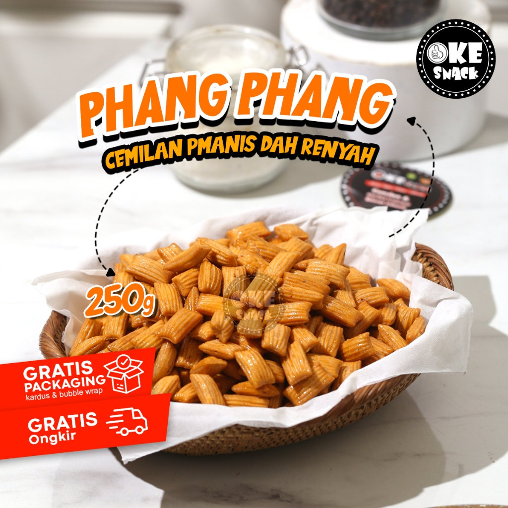 

Phang Phang 250g | Camilan Kue Bantal Phang Phang Manis