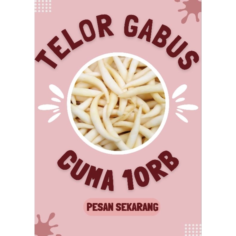 

Telor gabus - cemilan telor gabus