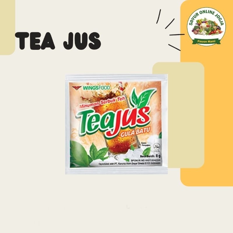 

Tea jus sachet - PAWON MAMI SAYUR ONLINE JOGJA