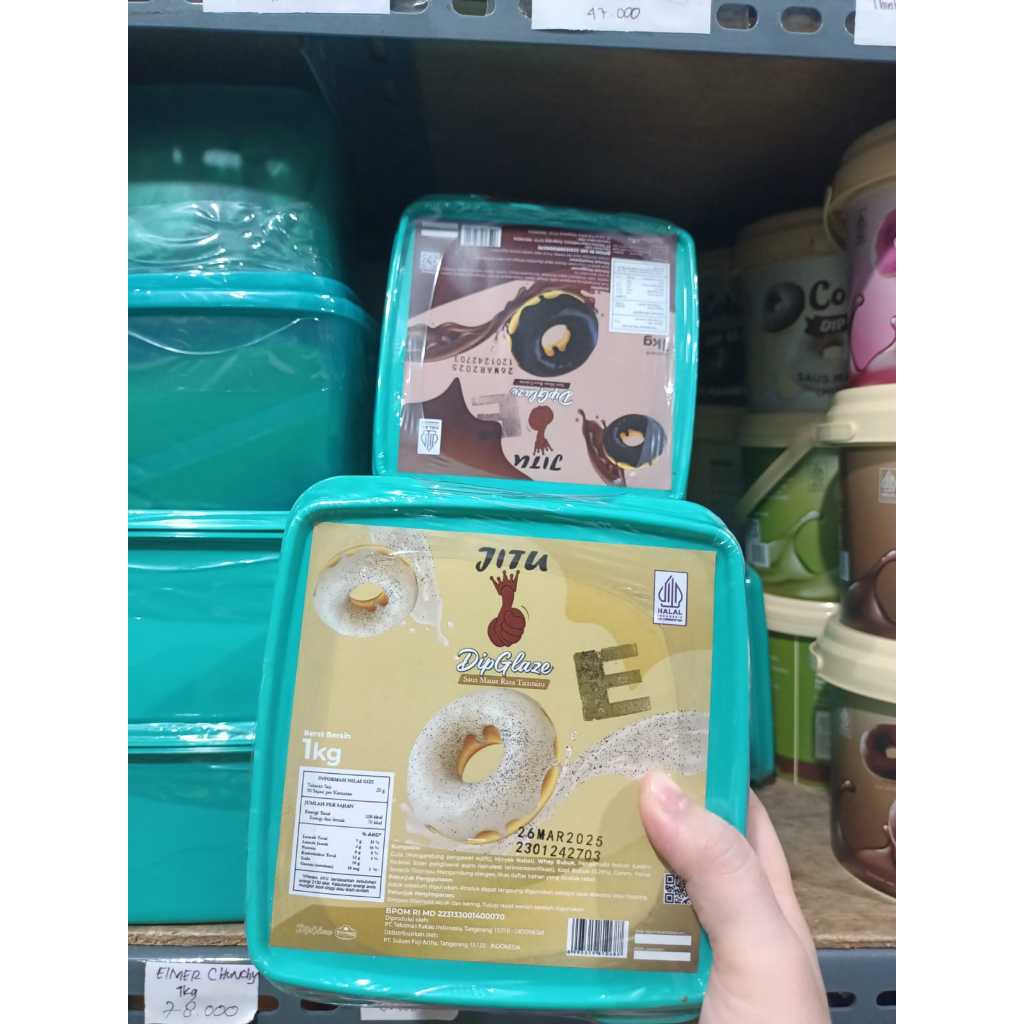 

Glaze JITU 1kg / Topping Coklat Cair