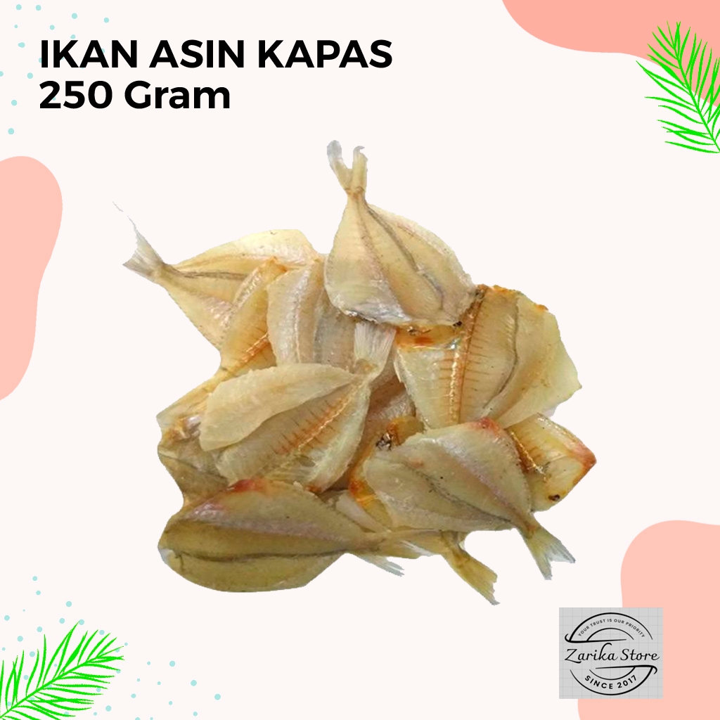 

Ikan Asin Kapas 250 gram 1/4 Seperempat