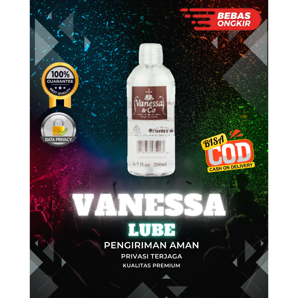 Vanessa & Co Lubricant 200 Ml Japan - Pelumas Pria Gel Lubricant