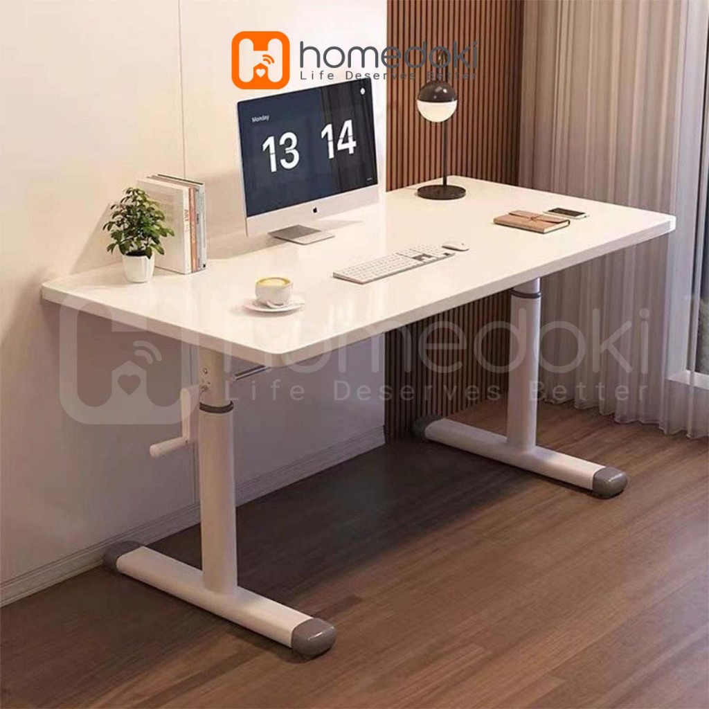 Homedoki Meja Komputer Minimalis/Meja Belajar/Meja gaming/Meja Komputer/Meja Laptop