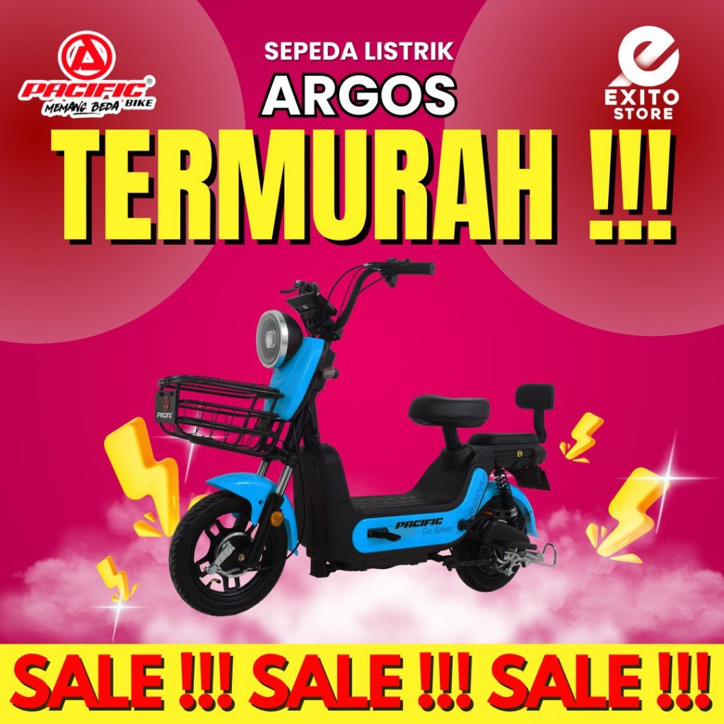 Sepeda listrik ARGOS By PACIFIC Ebike