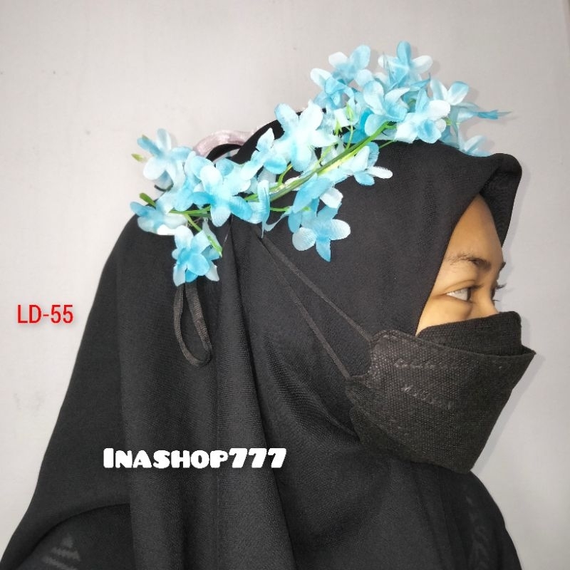 Flower Crown / Bando Bunga Anak - Dewasa / Mahkota Bunga LED
