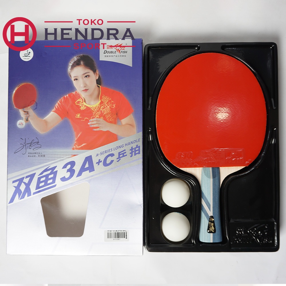 Bet Tenis Meja DOUBLE FISH 3A+C - Original
