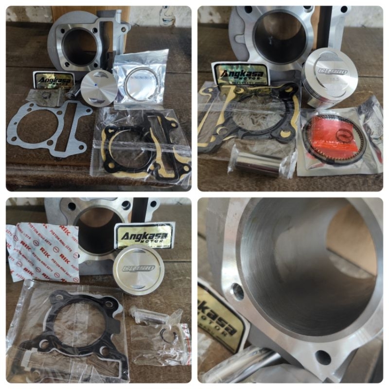 blok kit bore up crpro racing beat karbu 54.5mm Mio karbu 58.5mm mio m3 59mm beat esp scoopy esp k44