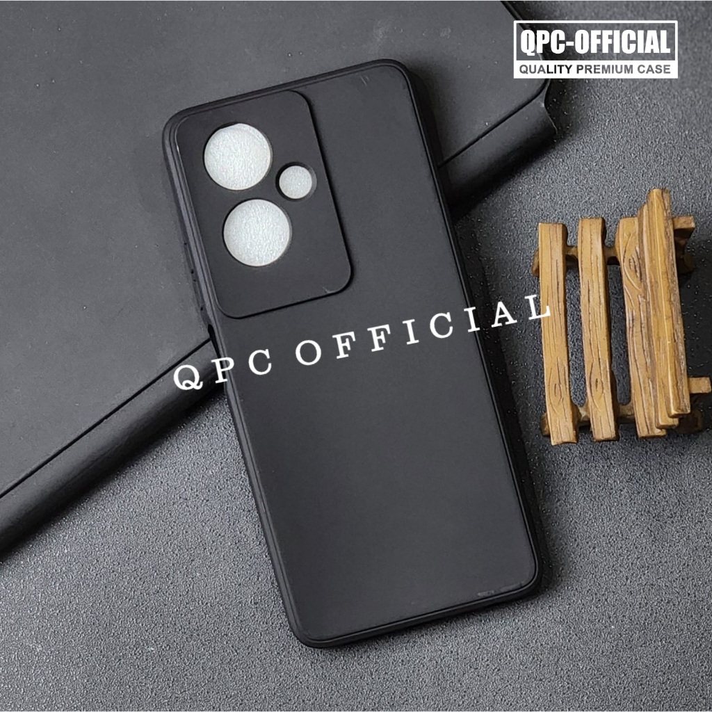Oppo A54 Oppo A79 5g Macaron Square Black Soft Case Black Slim Matte Oppo A54 Oppo A79 5g