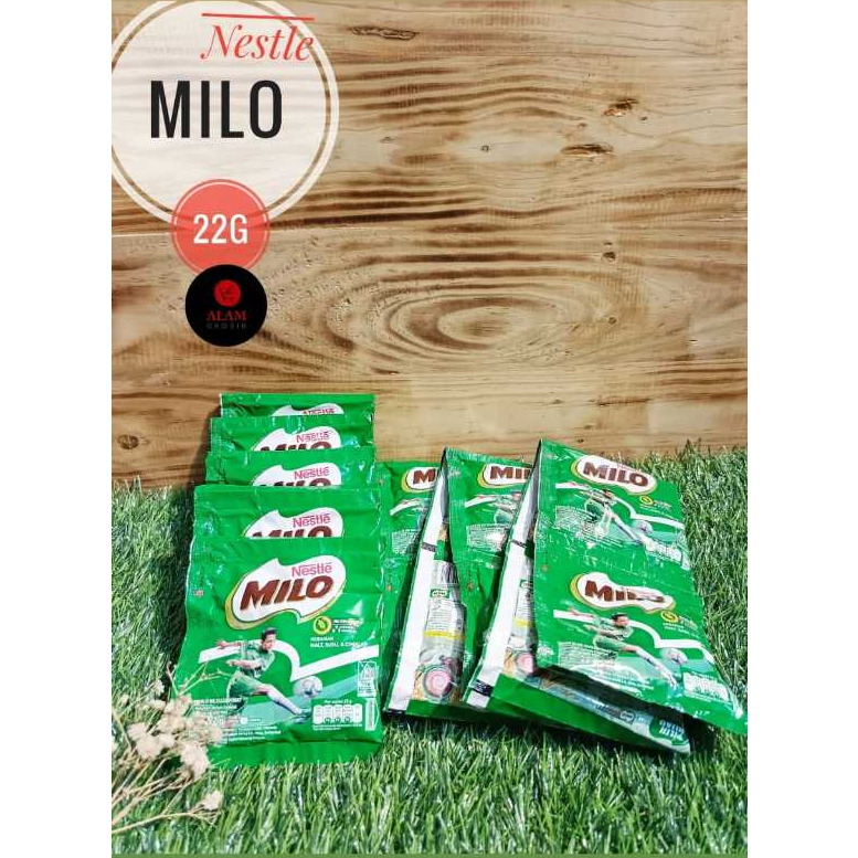 

MILO nestle Sachet susu coklat 22g renteng