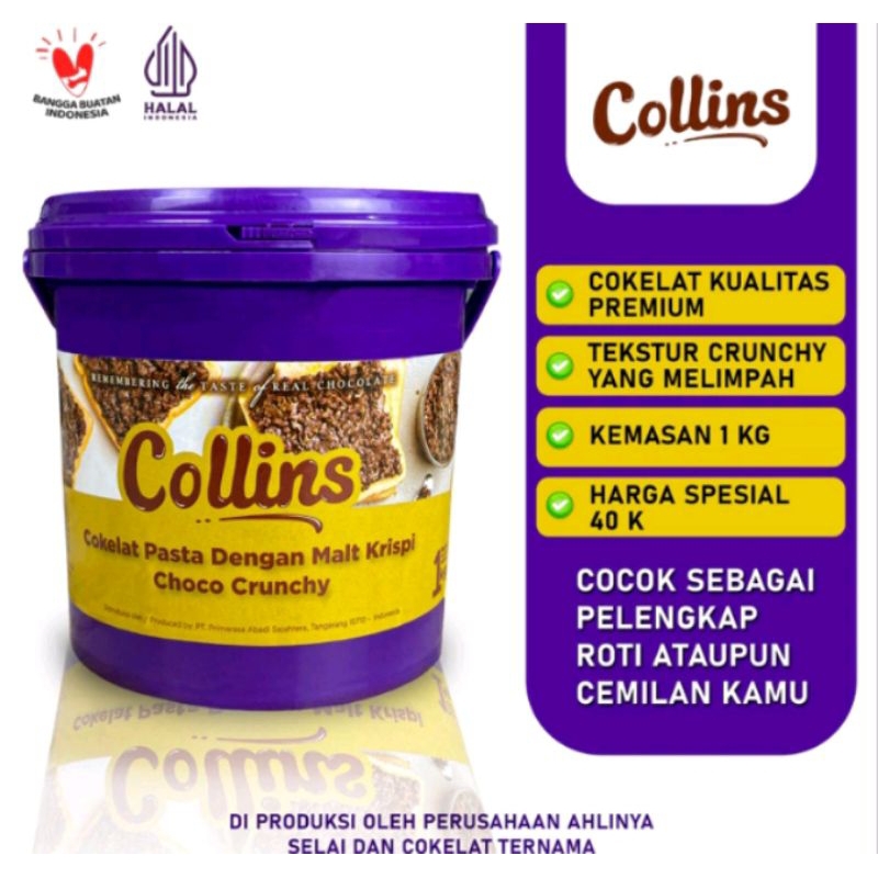 

COKLAT COLLINS VIRAL 1 KILO