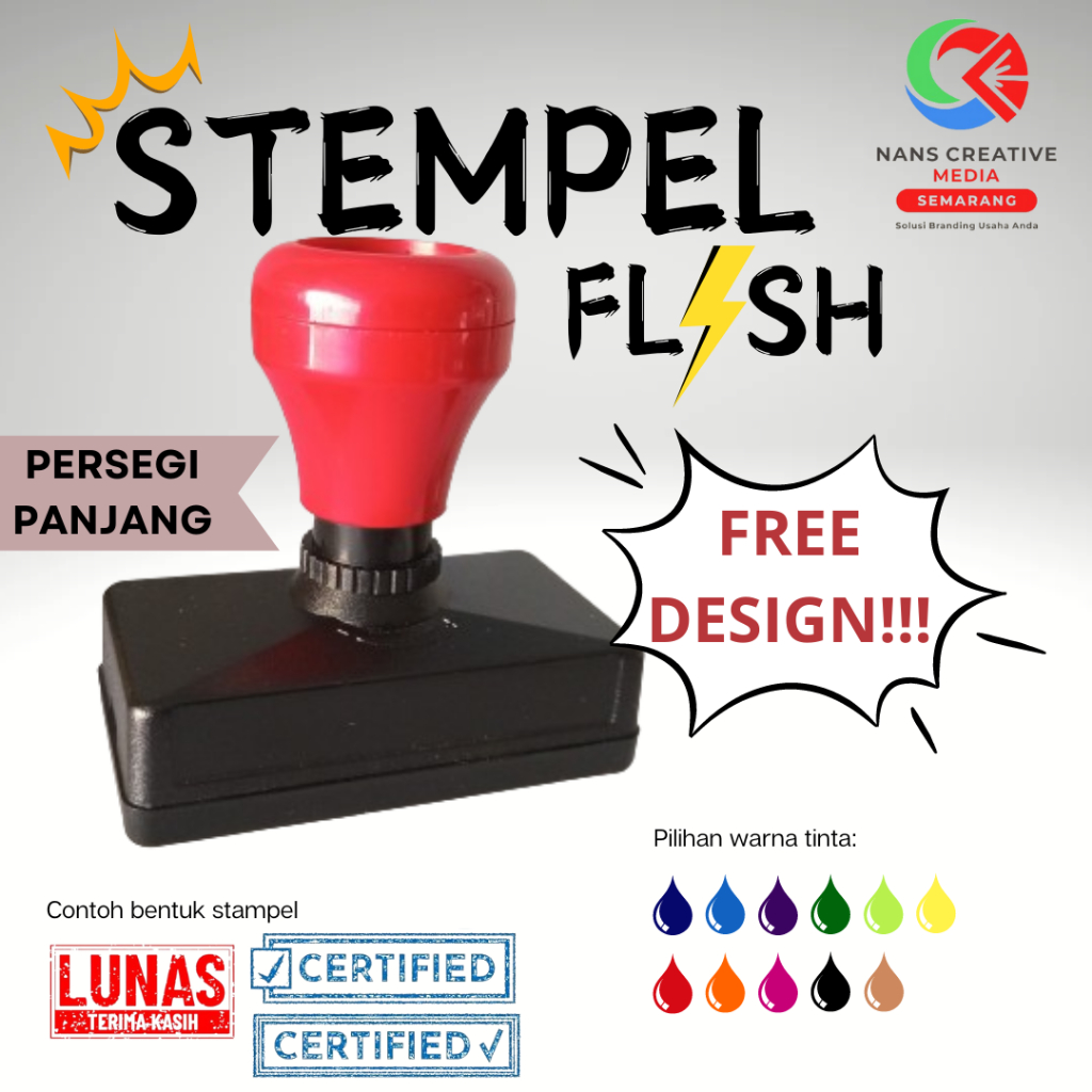 

Stampel flash warna (Persegi Panjang)