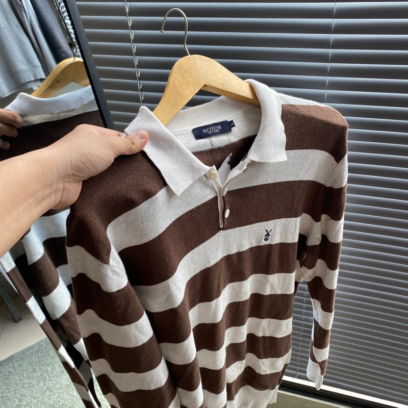 knitwear rugby noton stripe