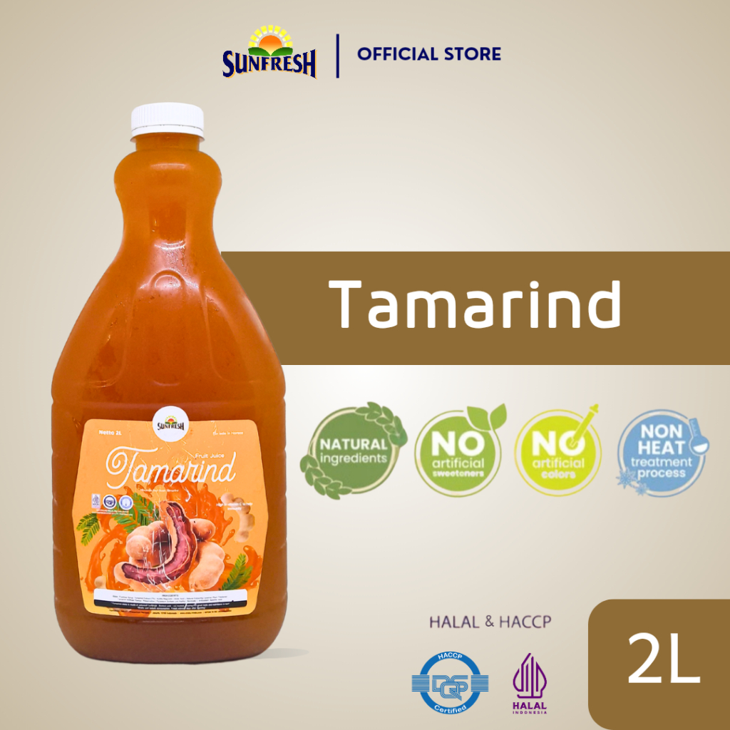 

Sunfresh Daily Thamarind Juice 2 Liter Mengandung Vitamin C - Jus Buah asam jawa