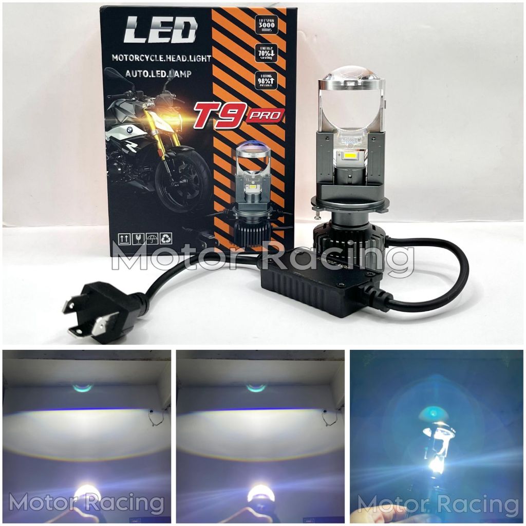 LAMPU LED MOBIL MOTOR H4 MINI PROJECTOR PROJIE