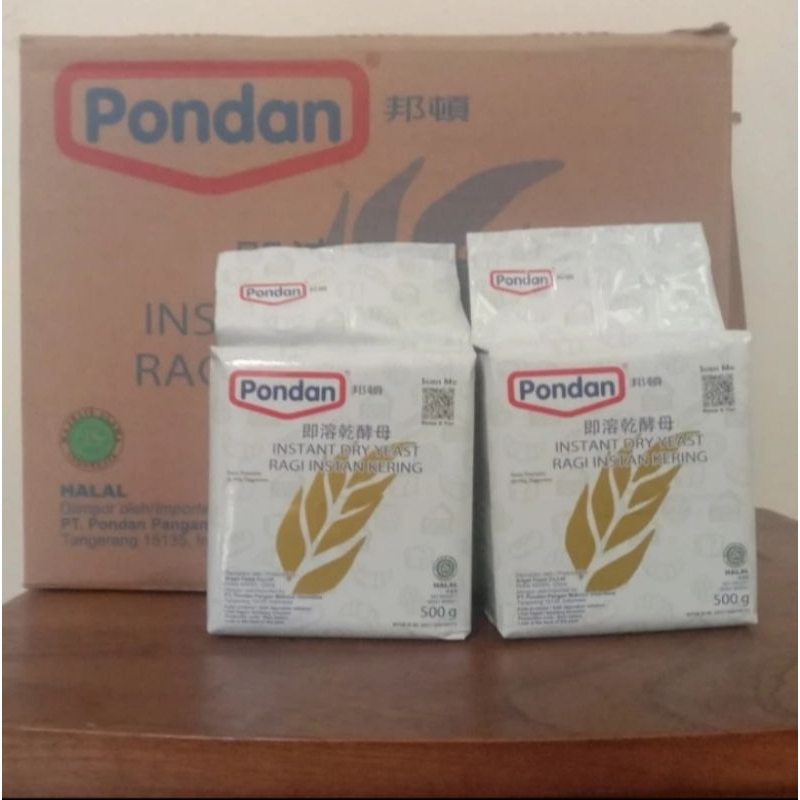 

pondan ragi instant 500gr / pengembang kue / instant dry yeast 500gr