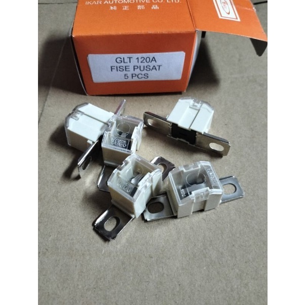 5pcs sekring skring fuse fusat pusat kaki samping 120A glt canter